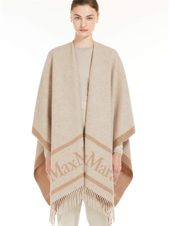 Max Mara Hilde Poncho, Sand 